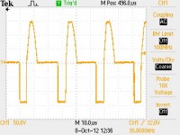 На нижнем IGBT (15А)